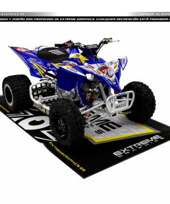 Adhesivos Quad Yamaha YFZ 450R Diseño Clean Amarillo