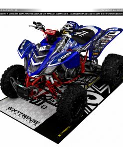 Adhesivos Quad Yamaha Raptor 660 Galaxy Carbono