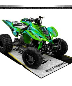 Adhesivos Quad Kawasaki KFX 400 Petronas