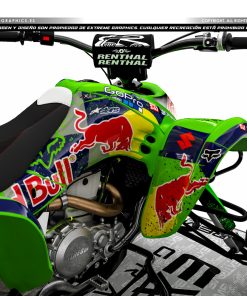 Alternative view of Adhesivos Quad Kawasaki KFX 400 RB