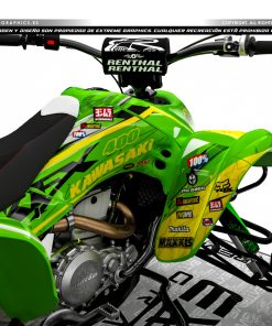 Alternative view of Adhesivos Quad Kawasaki KFX 400 Verde Especial 1