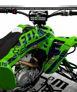 Alternative view of Adhesivos Quad Kawasaki KFX 400 Fox 1