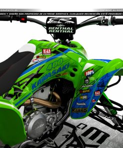 Alternative view of Adhesivos Quad Kawasaki KFX 400 Verde Especial 2
