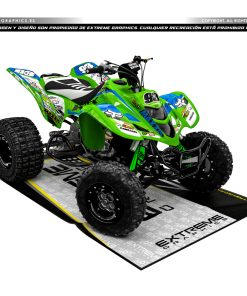 Adhesivos Quad Kawasaki KFX 400 Verde Especial 2