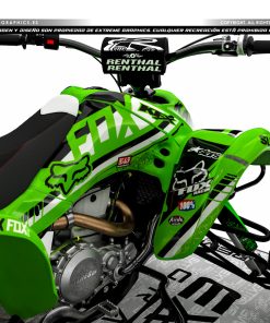 Alternative view of Adhesivos Quad Kawasaki KFX 400 Fox 2