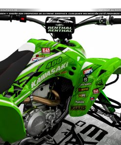 Alternative view of Adhesivos Quad Kawasaki KFX 400 Verde Especial 3