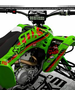 Alternative view of Adhesivos Quad Kawasaki KFX 400 Fox 3