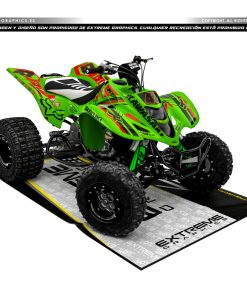 Adhesivos Quad Kawasaki KFX 400 Fox 3