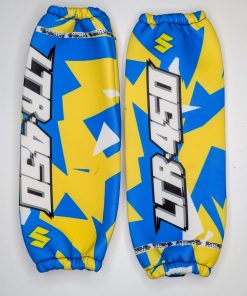 Fundas de amortiguador EXTREME suzuki ltr 450 azul amarillo OUTLET