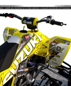 Alternative view of Adhesivos Quad Suzuki LTR 450 Especial Amarillo