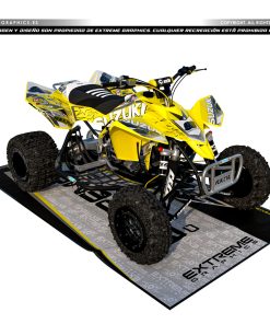 Adhesivos Quad Suzuki LTR 450 Especial Amarillo