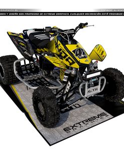 Adhesivos Quad Honda TRX 450 ATS Amarillo