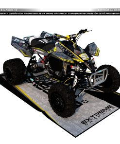 Adhesivos Quad Suzuki LTR 450 Broke ATS