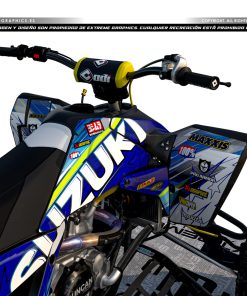 Alternative view of Adhesivos Quad Suzuki LTR 450 Especial Azul