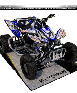 Adhesivos Quad Honda TRX 450 Extreme Azul