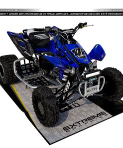 Adhesivos Quad Honda TRX 450 ATS Azul