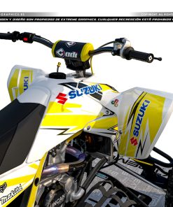 Alternative view of Adhesivos Quad Suzuki LTR 450 03 Blanco
