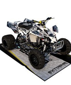 Adhesivos Quad Suzuki LTR 450 Dark Blanco
