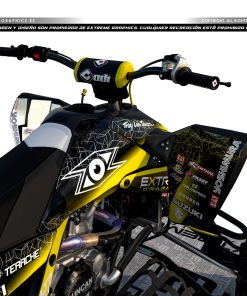 Alternative view of Adhesivos Quad Suzuki LTR 450 ATS Bicolor 1