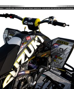 Alternative view of Adhesivos Quad Suzuki LTR 450 Especial Negro