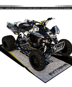 Adhesivos Quad Suzuki LTR 450 Especial Negro