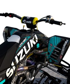 Alternative view of Adhesivos Quad Suzuki LTR 450 Dark Turquesa