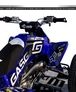 Alternative view of Adhesivos Quad Gas Gas Camo Azul Blanco