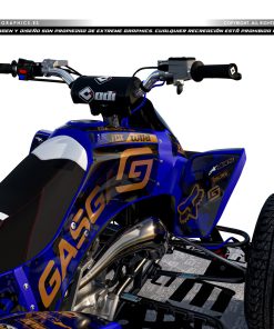 Alternative view of Adhesivos Quad Gas Gas Camo Azul Nude