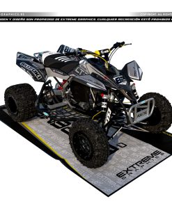 Adhesivos Quad Suzuki LTR 450 Bright Negro