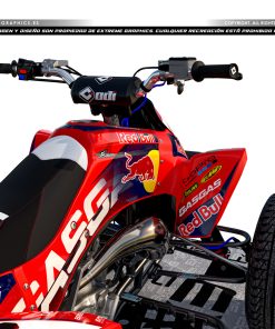 Alternative view of Adhesivos Quad Gas Gas MX Factory Rojo