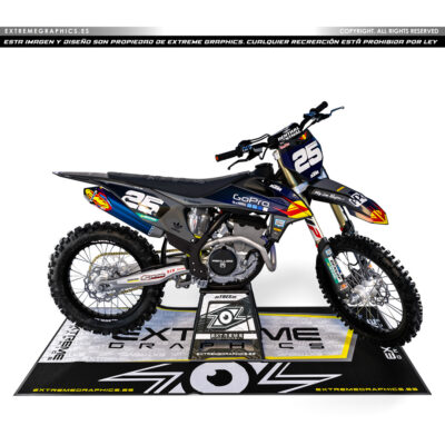 Adhesivos Moto KTM Gopro Gris