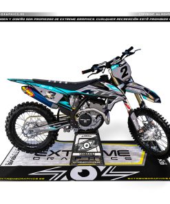 Adhesivos Moto KTM POP azul