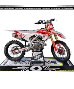 Adhesivos Moto Honda CLASIC blanco rojo