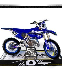 Adhesivos Moto Yamaha YZ CLEAN azul negro
