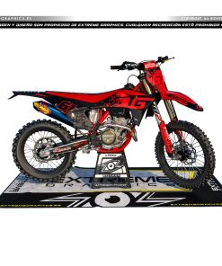 Adhesivos Moto Gas Gas | Gotic Negro Rojo