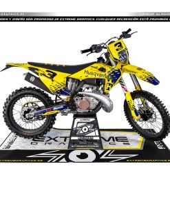 Adhesivos Moto Husqvarna | Stars amarillo