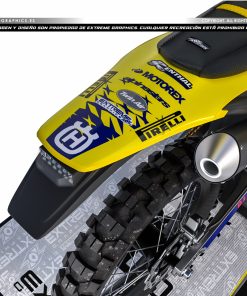 Alternative view of Adhesivos Moto Husqvarna | Stars amarillo