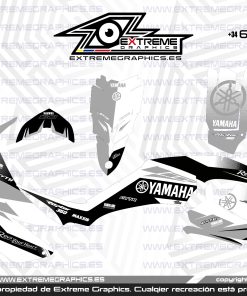 Adhesivos Quad Yamaha Raptor 350 | GYTR blanco