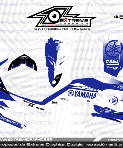 Adhesivos Quad Yamaha Raptor 350 | GYTR azul