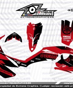 Adhesivos Quad Yamaha Raptor 350 | Clean GYTR rojo