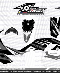 Adhesivos Quad Yamaha Raptor 350 | 50 aniversario negro