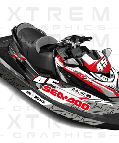 Adhesivos Moto de Agua Sea Doo Race Gris