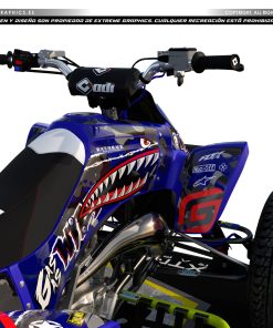 Alternative view of Adhesivos Quad Gas Gas Army Azul