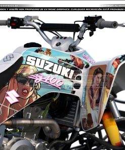 Alternative view of Adhesivos Quad Suzuki LTZ 400 GTA