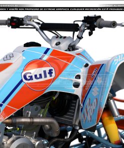 Alternative view of Adhesivos Quad Suzuki LTZ 400 Gulf