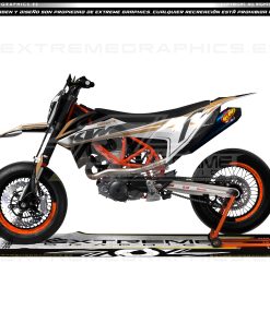 KIT ADHESIVOS KTM SMCR 690 Line Nude