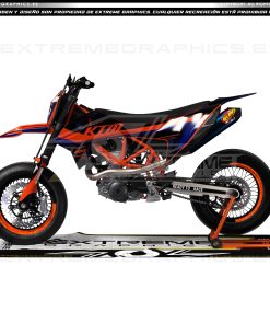 KIT ADHESIVOS KTM SMCR 690 Minimal Navy