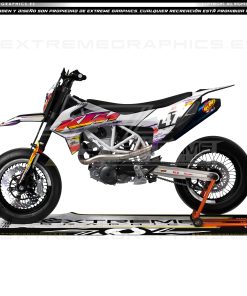 KIT ADHESIVOS KTM SMCR 690 Retro