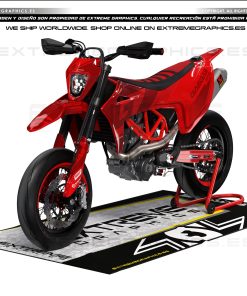 KIT ADHESIVOS GASGAS SM 700 Minimal Granate