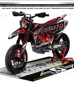 KIT ADHESIVOS GASGAS SM 700 Supermoto Blanco